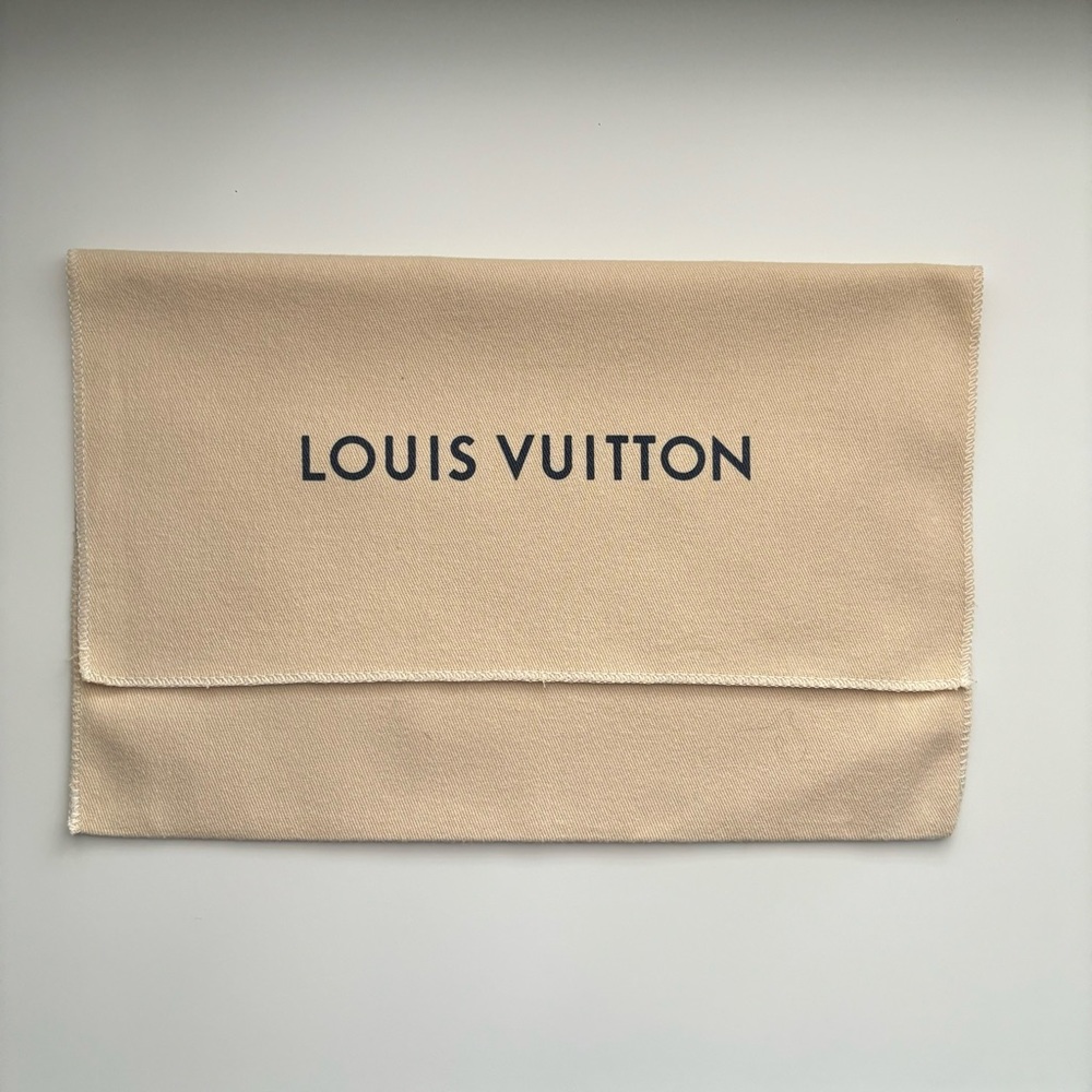 AUTHENTIC Louis Vuitton soft dust bag envelope style